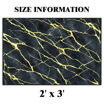 Bleum Cade Area Rugs for Doormat 2X3,Marble Swirl Abstract Rugs, Machine Washable Foldable Non Slip Outdoor Indoor Welcome Mat