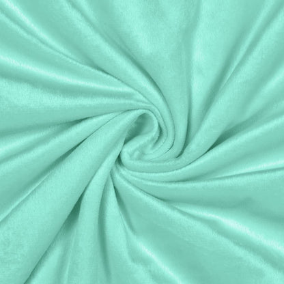 BLEUM CADE Luxury Fluffy Fuzzy Twin Bedding Comforter Set，3 Pieces Shaggy Duvet Cover Set，Furry Plush Velvet Comforter Cover with Zip Closure，Twin，Green