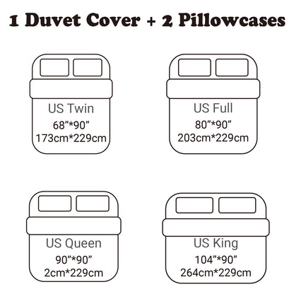 BLEUM CADE 3 Pieces Comforter Set King Size Soft Breathable Duvet Cover Set,Tufted Geometric Bed Comforter Cover Set,Beige