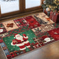 BLEUM CADE Christmas 5'x7' Area Rugs for Living Room, Santa Claus Washable Rugs for Bedroom Dinning Room,Rug Ultra Soft Non Slip Durable Large Carpet Home Decor