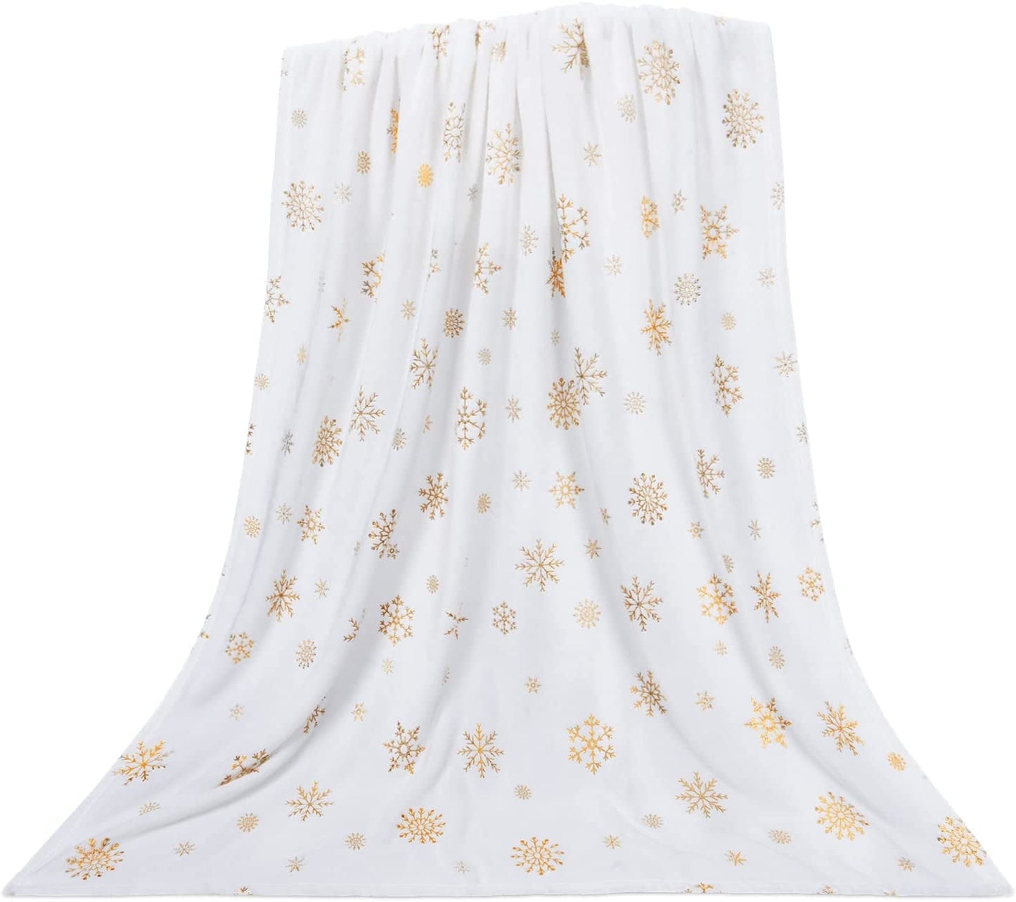 BLEUM CADE Reversible Christmas Throw Blanket for Couch,Red Christmas Blanket Soft Flannel Xmas Tree Blanket, 50 x 60 Inch