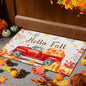 BLEUM CADE Fall Doormat Outdoor Welcome Mat for Entrance,Sunflower Pumpkin Door Mat Outside Entry Rug,18 x 30 inches