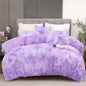 BLEUM CADE Luxury Fluffy Fuzzy Twin Bedding Comforter Set，3 Pieces Shaggy Duvet Cover Set，Furry Plush Velvet Comforter Cover with Zip Closure，Twin，Green