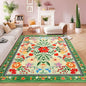 Bleum Cade 5'x7' Area Rugs for Living Room, Boho Floral Rug Ultra Soft Washable Rugs for Bedroom, Anti Slip Durable Carpet Home Decor for Dining Room,Green
