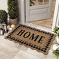 Bleum Cade Door Mat Outside Inside Home Doormat,Non-Slip Low Profile Front Door Mat ,Muddy Dirt Resist Stain Fade Door Mat for Outside Patio Porch,(18"x30",Home)