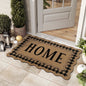 Bleum Cade Meowdy Welcome Mat,Black Cat Low Profile Front Door Mat Non-Slip Rubber Backing Doormat for Cat Lover Outdoor Indoor Home Decor,Brown,18"x30"