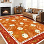 Bleum Cade 5'x7' Fall Area Rugs for Living Room,Pumpkins Rug Ultra Soft Washable Rugs for Bedroom, Anti Slip Durable Carpet Home Decor for Dining Room