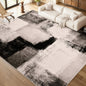 Bleum Cade 6x9 Abstract Area Rugs for Living Room, Modern Washable Rugs Non Slip Dining Room Rug, Soft Low Pile Bedroom Rug, Stain Resistant Indoor Rugs Carpet,Brown