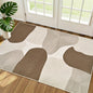 Bleum Cade Area Rugs for Doormat 2X3,Abstract Machine Washable Foldable Non Slip Outdoor Indoor Welcome Mat Carpet for Entrance,Grey