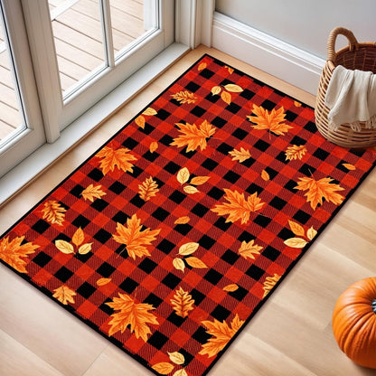 Bleum Cade Fall Area Rugs 2x3 Entryway Rug,Non Slip Washable Sunflower Door Mat Outdoor Indoor Welcome Mat for Entrance