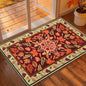 Bleum Cade 5'x7' Fall Area Rugs for Living Room,Boho Floral Rug Ultra Soft Washable Rugs for Bedroom, Maple Leaf Anti Slip Durable Carpet Home Decor for Dining Room
