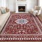 Bleum Cade 5'x7' Area Rugs for Living Room, Boho Floral Rug Ultra Soft Washable Rugs for Bedroom, Anti Slip Durable Carpet Home Decor for Dining Room,Beige