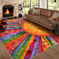 Bleum Cade 5'x7' Area Rugs for Living Room, Abstract Rug Ultra Soft Washable Rugs for Bedroom, Anti Slip Durable Stain Resistant Larg Carpet Home Decor for Dining Room,Green